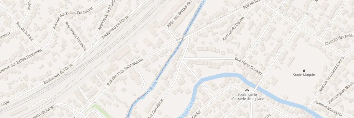Plan du 8 Rue Camélinat à Viry-Châtillon