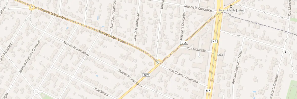 Plan du 4 Rue de la Voie Verte à Athis-Mons