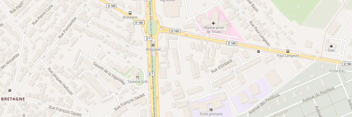 Plan du 127 Av du Général de Gaulle à Thiais