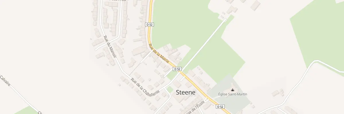 Plan du 8 Rue de la Mairie à Steene