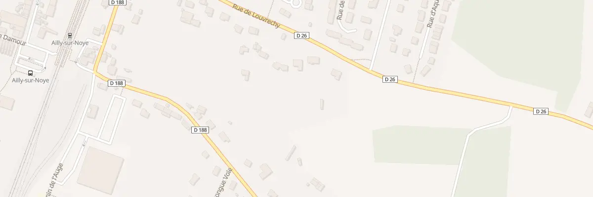Plan du 22 Rue de Louvrechy à Ailly-sur-Noye