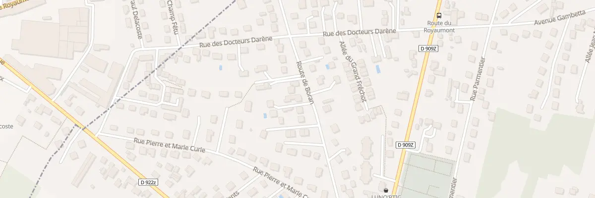 Plan du 19 Rte de Boran à Viarmes