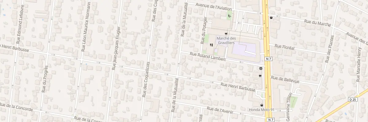 Plan du 34 Rue de la Mutualité à Athis-Mons