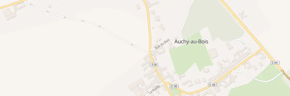 Plan du 2J Rue de Pernes à Auchy-au-Bois