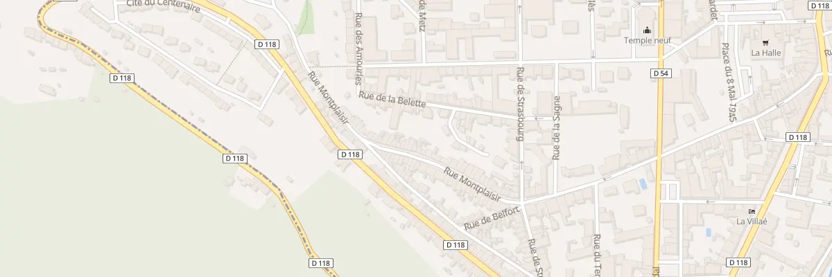 Plan du 56 Rue Montplaisir à Mazamet