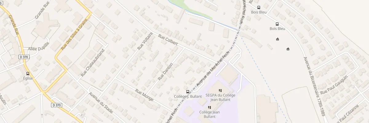 Plan du 3 Rue Danton à Ézanville