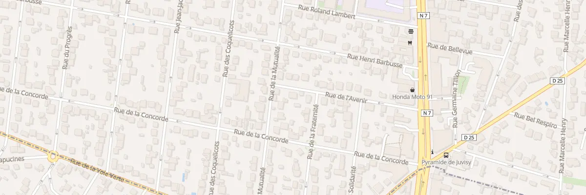Plan du 17 Rue de l’Avenir à Athis-Mons
