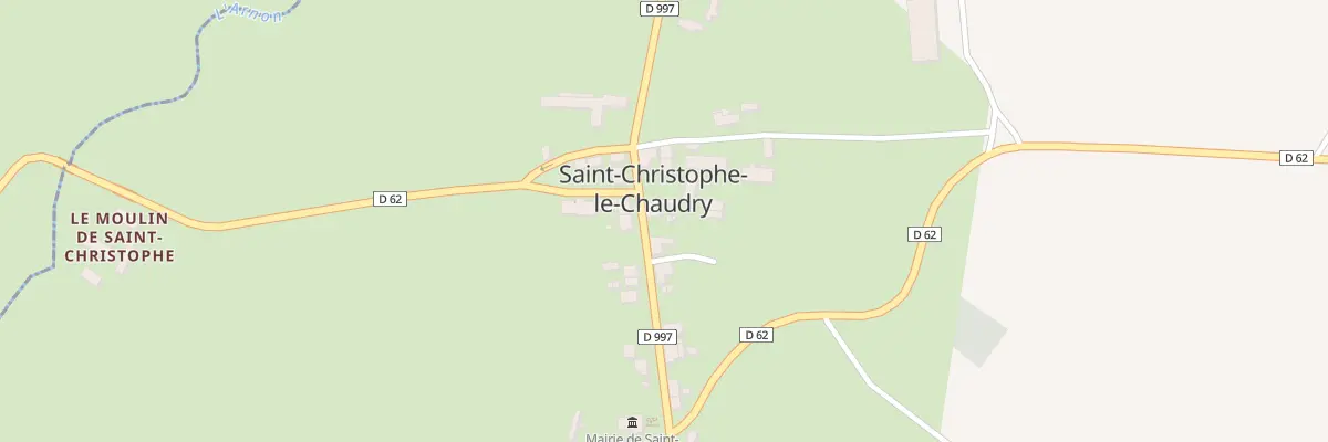 Plan du 14 Rue du Château à Saint-Christophe-le-Chaudry