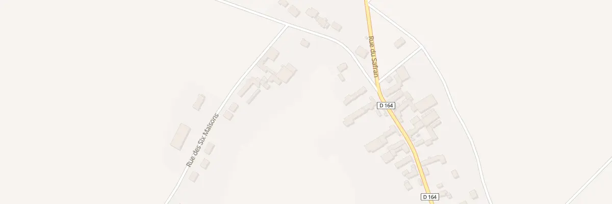 Plan du 6 Rue des Six Maisons à Batilly-en-Gâtinais
