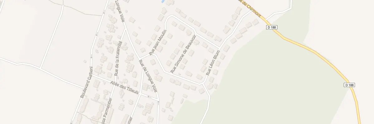 Plan du 5096F Rue Simone de Beauvoir à Ailly-sur-Noye