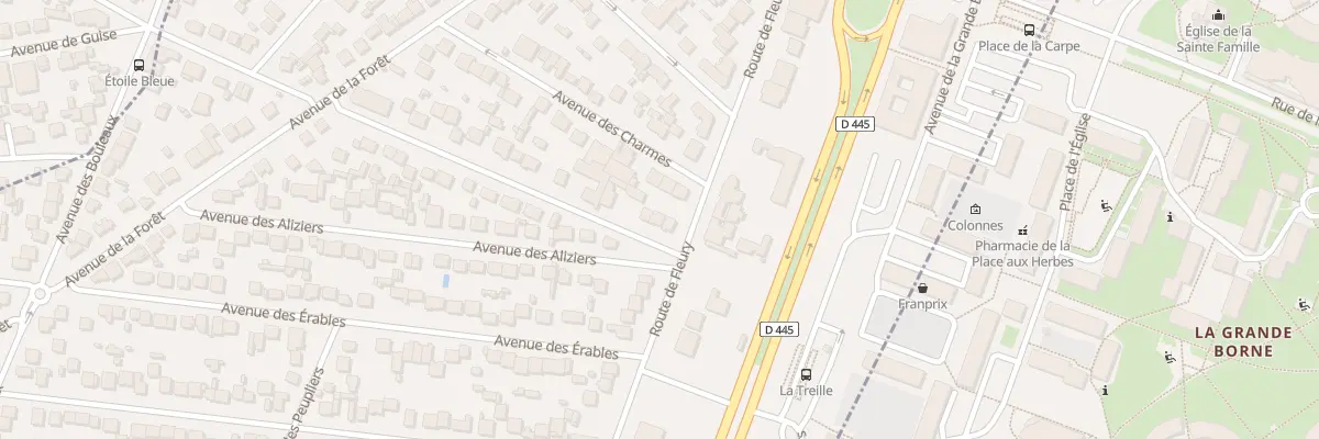 Plan du 2 Av de Guise à Viry-Châtillon