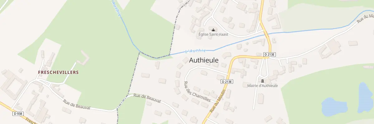 Plan du 17 Rue des Charmilles à Authieule