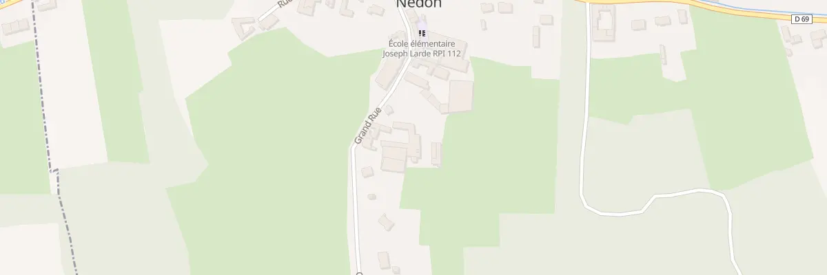 Plan du 7 Gr Grand Rue à Nédon