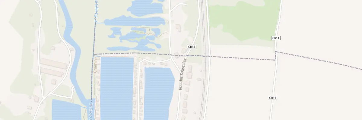 Plan du 5089 Rue des Saussaies à Baulne