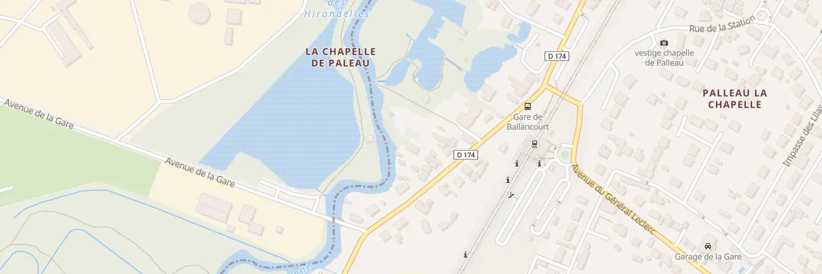 Plan du 10 Rue Eugène Péreire à Ballancourt-sur-Essonne