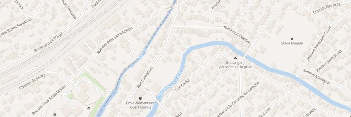 Plan du 11B Rue Camélinat à Viry-Châtillon