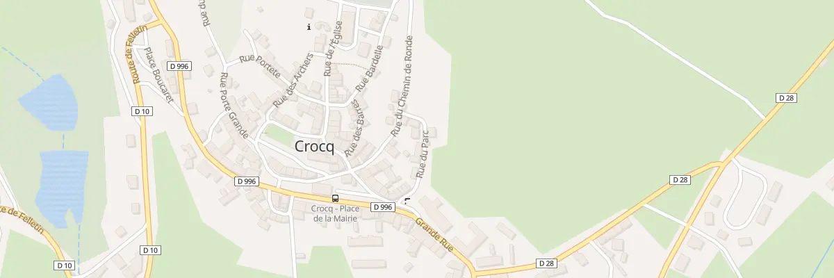Plan du 4 Rue du Parc à Crocq