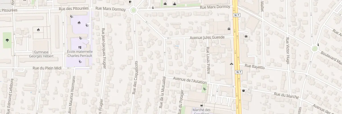 Plan du 58 Rue de la Mutualité à Athis-Mons