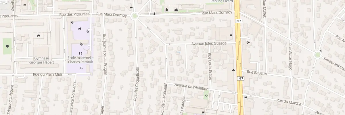 Plan du 60 Rue de la Mutualité à Athis-Mons
