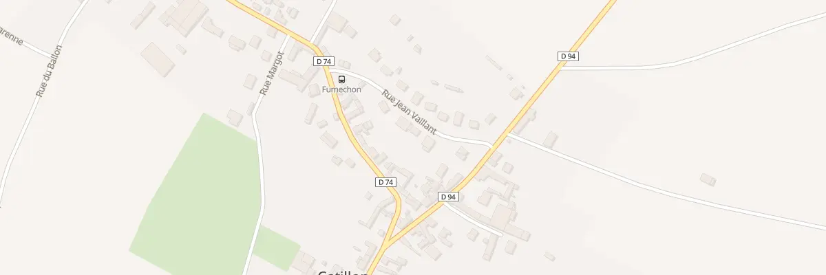 Plan du 129 Rue Jean Vaillant à Catillon-Fumechon