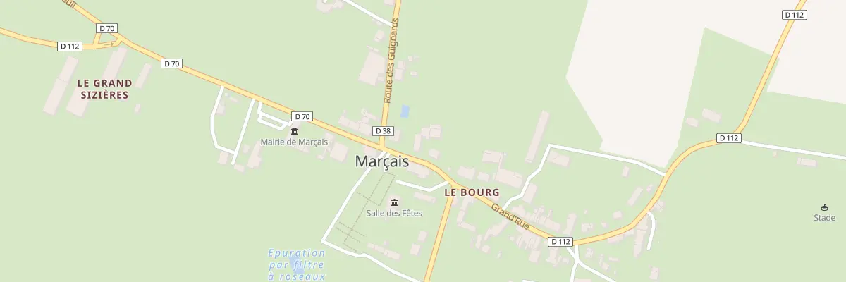 Plan du 2 Pl Saint-Maurice à Marçais