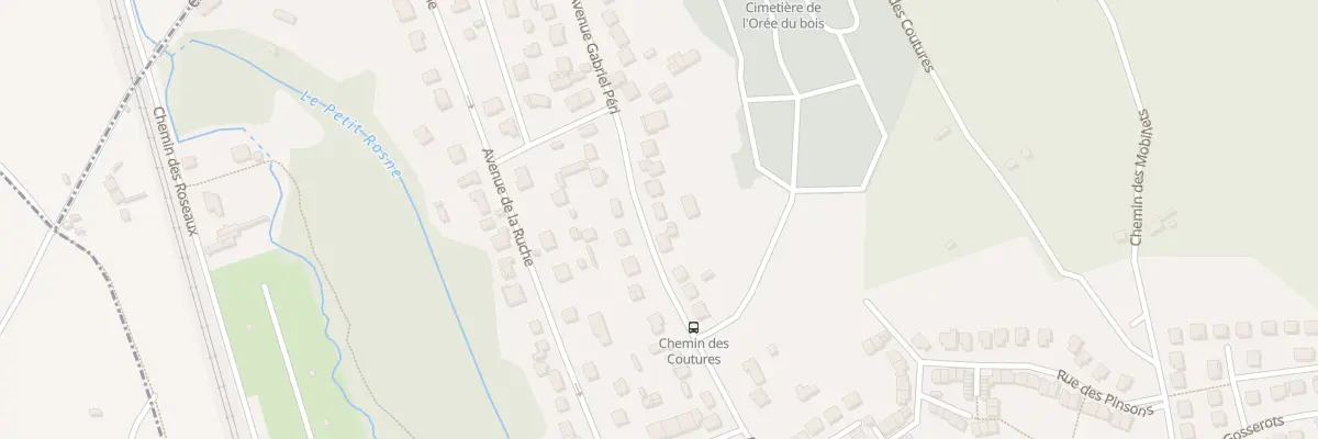 Plan du 106 Av Gabriel Péri à Sarcelles