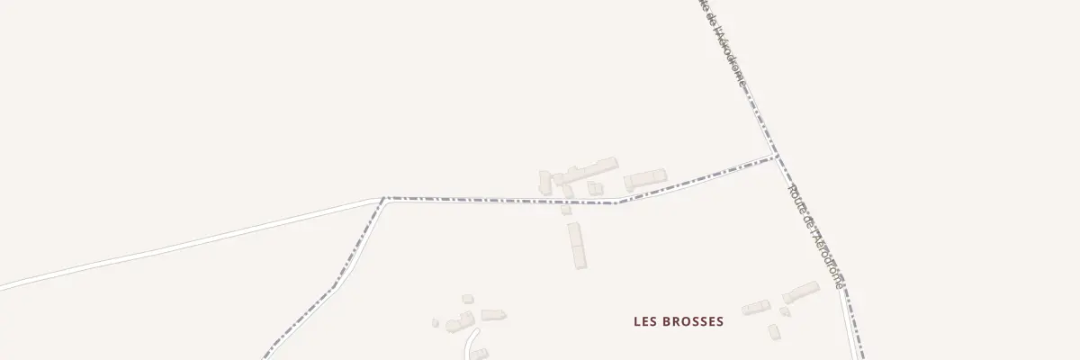 Plan du 864 Les Brosses à Chavannes