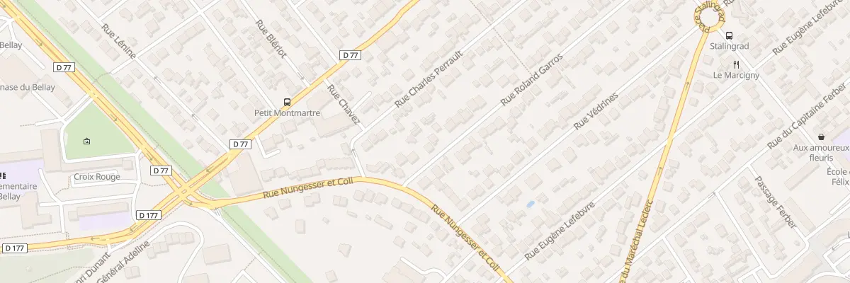 Plan du 90 Rue Roland Garros à Viry-Châtillon
