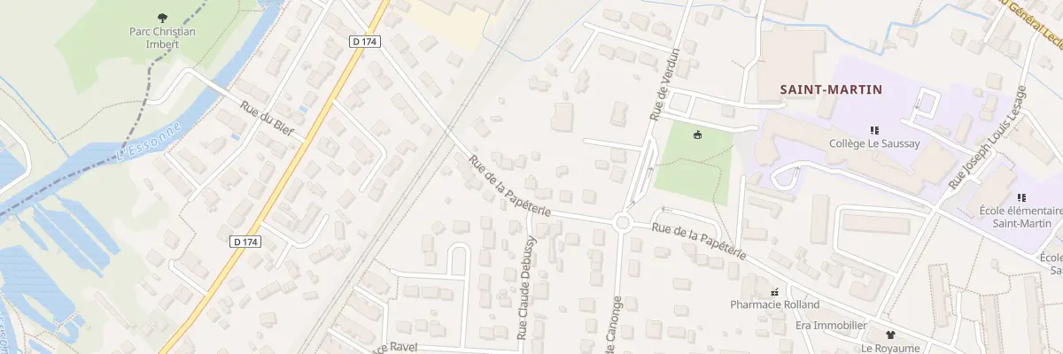 Plan du 52 Rue de la Papeterie à Ballancourt-sur-Essonne