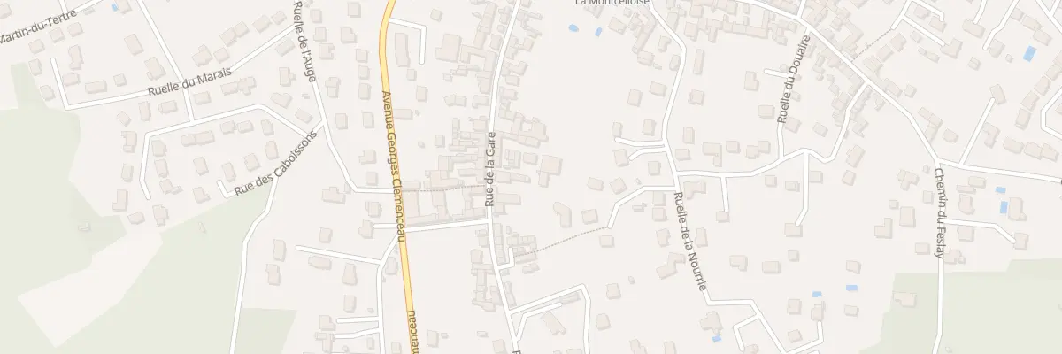 Plan du 31 Rue de la Gare à Viarmes