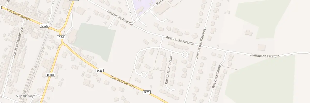 Plan du 15 Rue de Bretagne à Ailly-sur-Noye