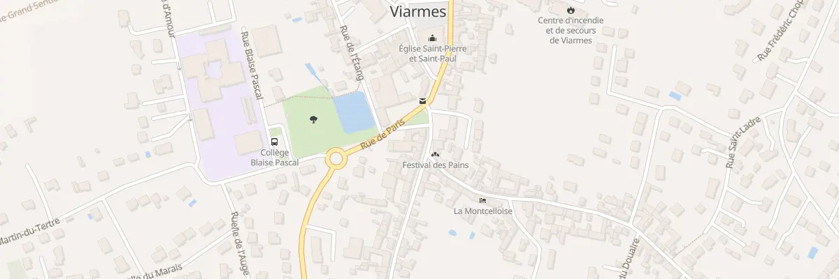 Plan du 4 Rue de la Gare à Viarmes