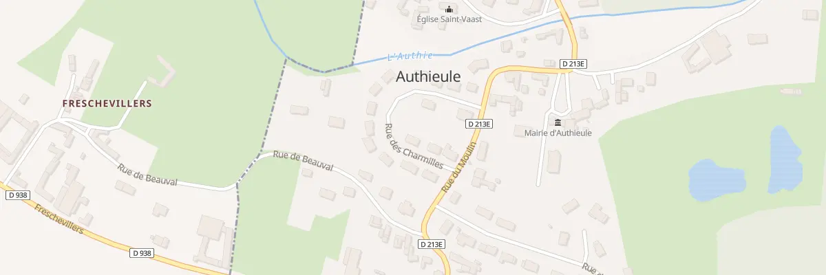Plan du 6 Rue des Charmilles à Authieule