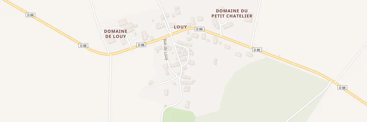 Plan du 7 Rue de Louy à Levet