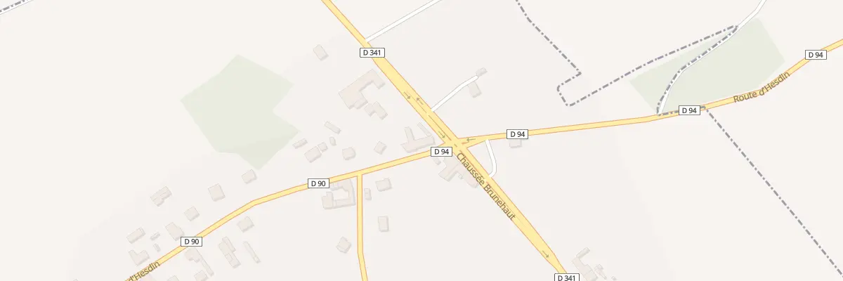Plan du 2 Rte d’Hesdin à Auchy-au-Bois