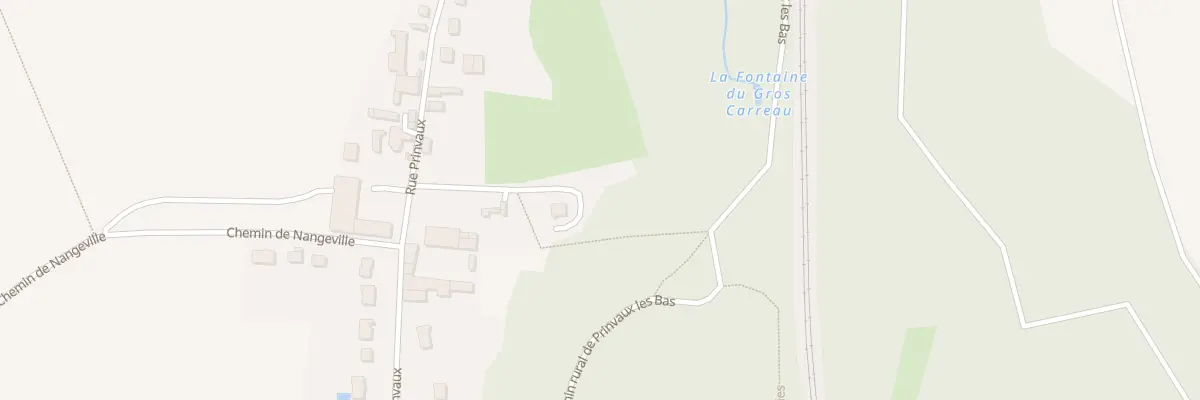 Plan du 9000 Prinvaux à Boigneville