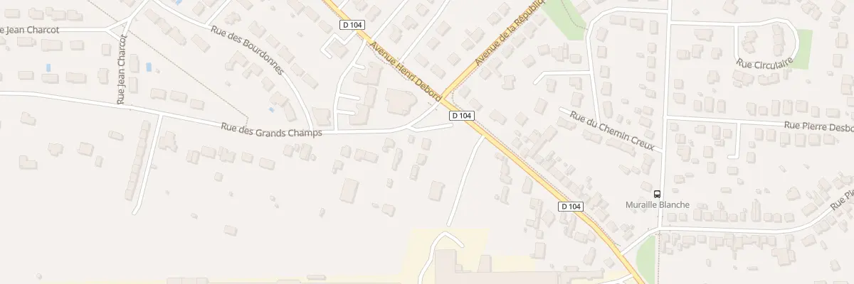 Plan du 1 Rue des Grands Champs à Saint-Doulchard