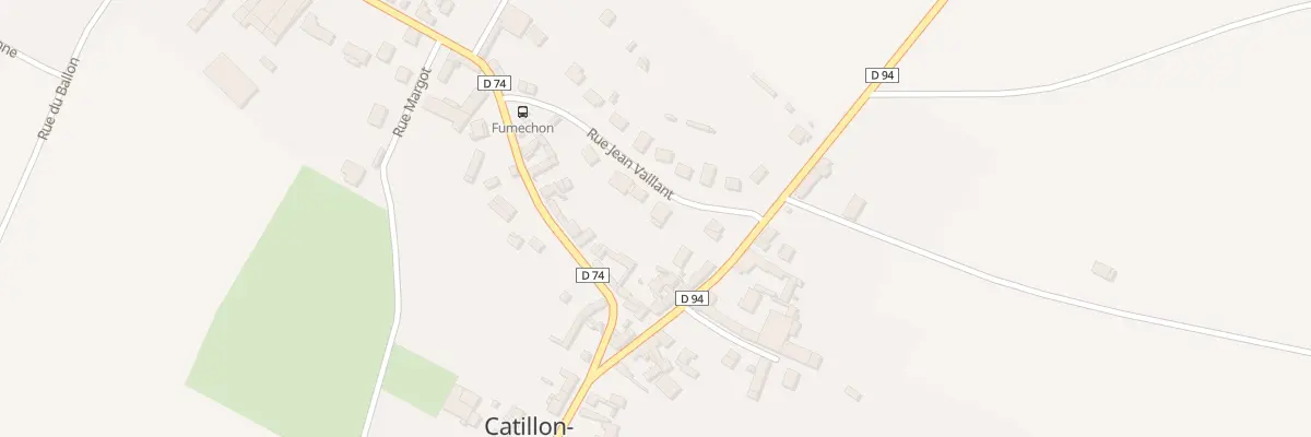 Plan du 127 Rue Jean Vaillant à Catillon-Fumechon