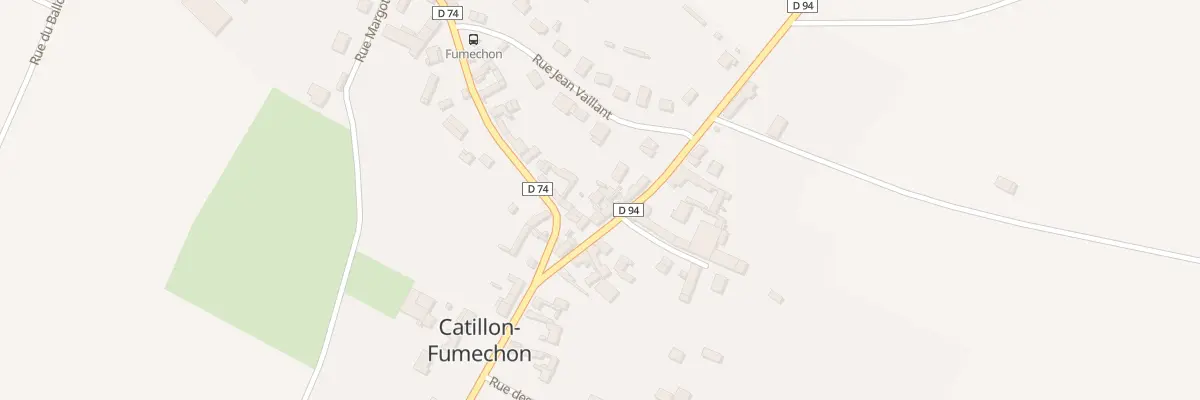 Plan du 117 Rue de Morvillers à Catillon-Fumechon