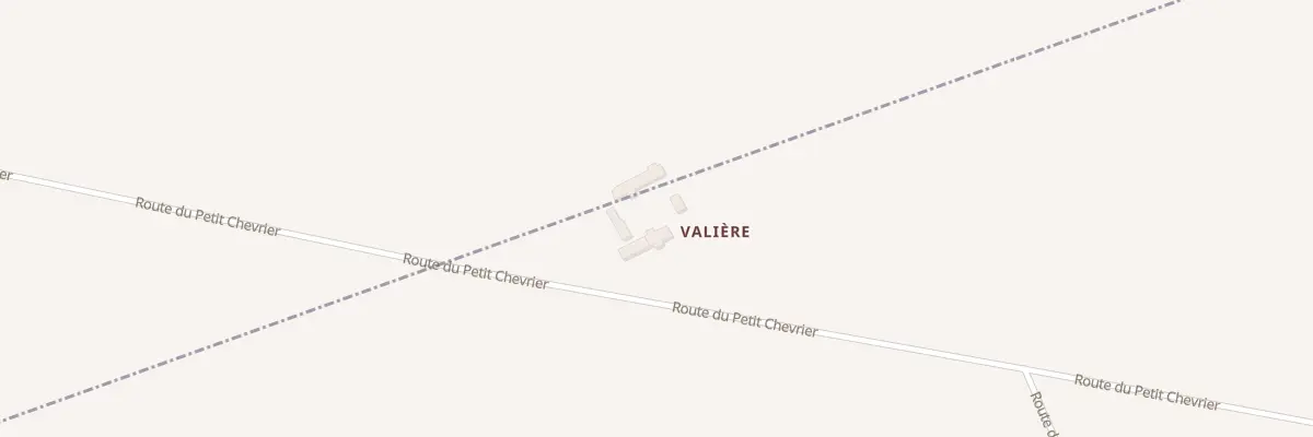 Plan du 123 Valiere à Chavannes