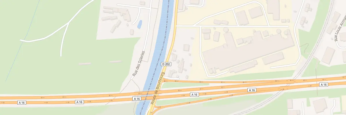 Plan du 90 Rte de Bourbourg à Coudekerque-Branche