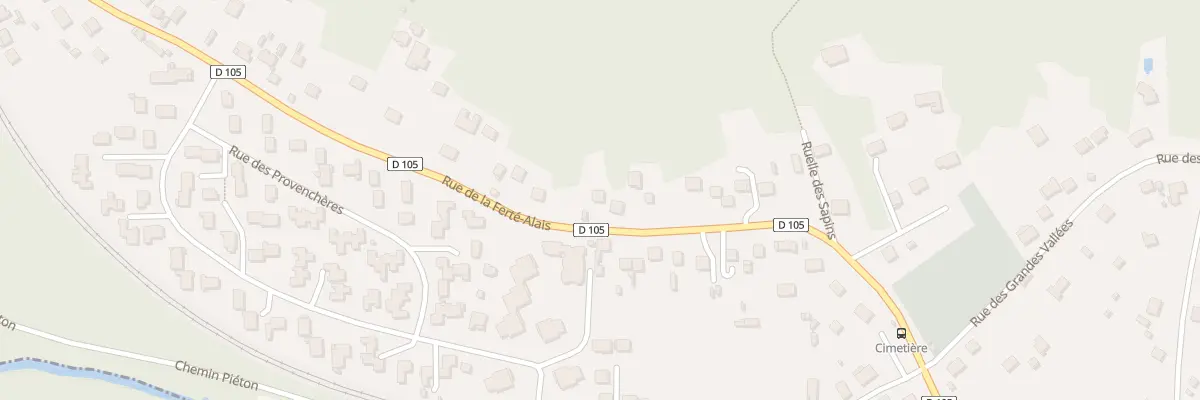 Plan du 64 Rue de la Ferté-Alais à Boutigny-sur-Essonne