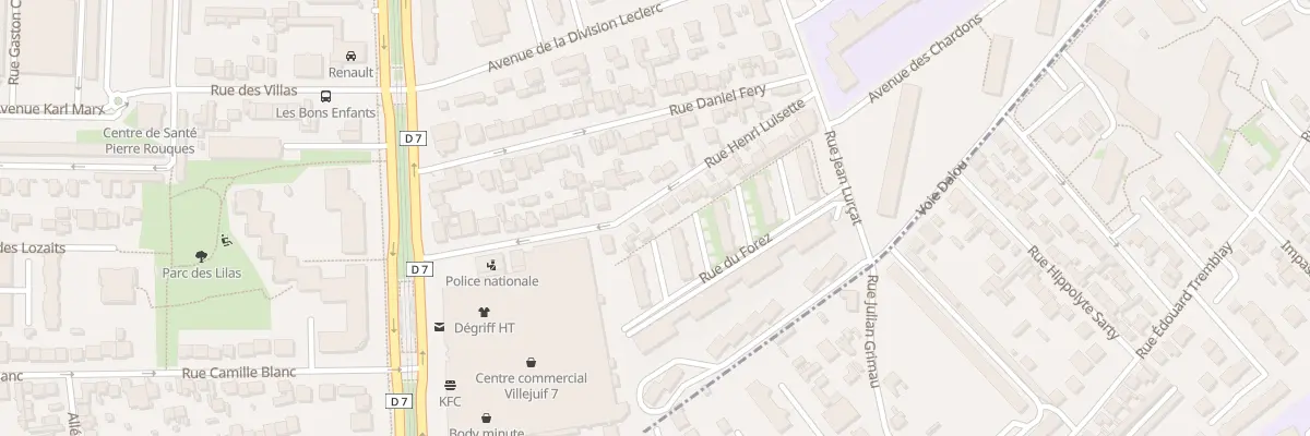 Plan du 18 Rue Henri Luisette à Villejuif