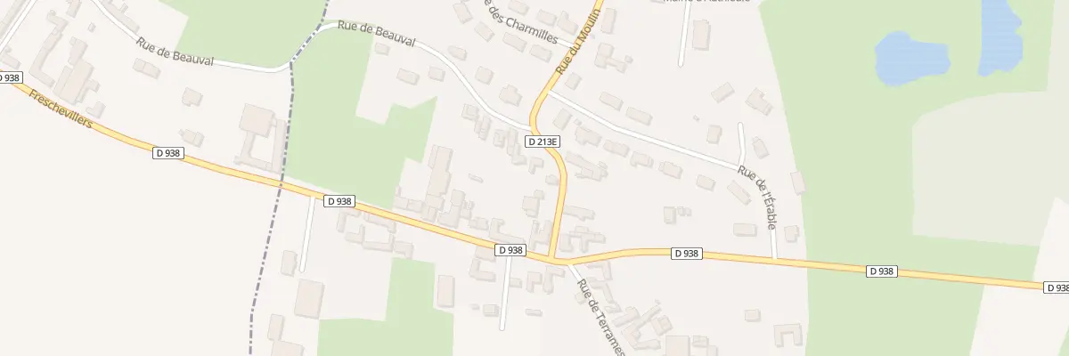 Plan du 4 Rue du Moulin à Authieule