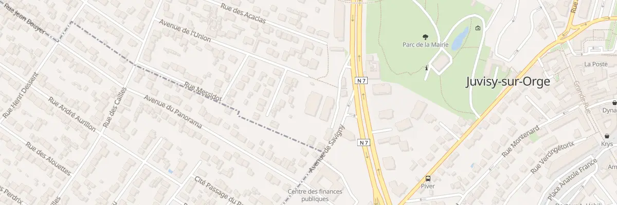 Plan du 1 Av de l’Union à Juvisy-sur-Orge