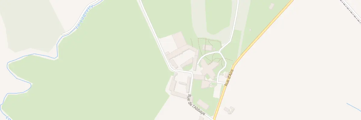 Plan du 8 Rue de l’Abbaye à Witternesse