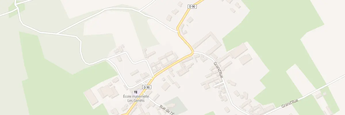 Plan du 8 Rue de Rely à Linghem