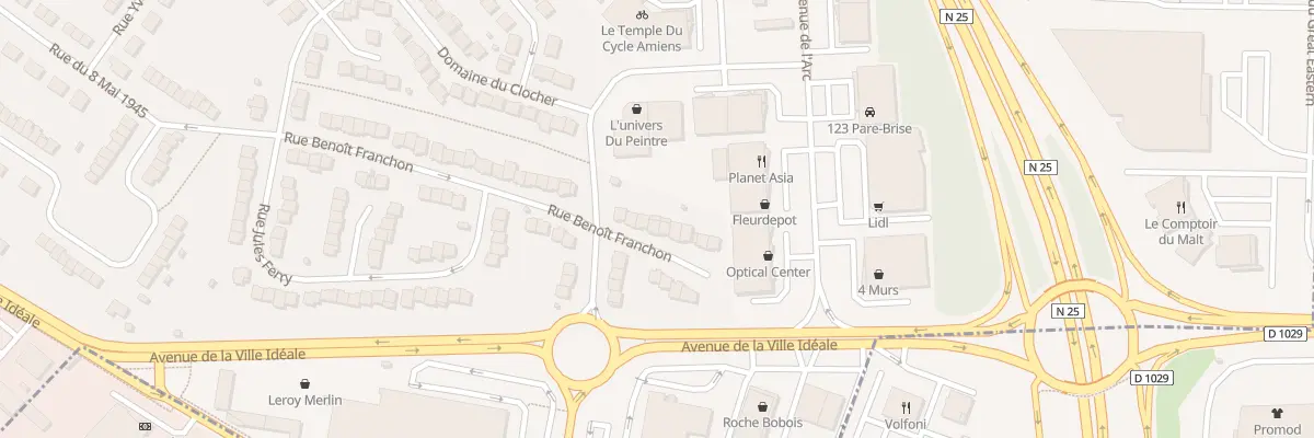 Plan du 49 Rue Benoit Frachon à Longueau
