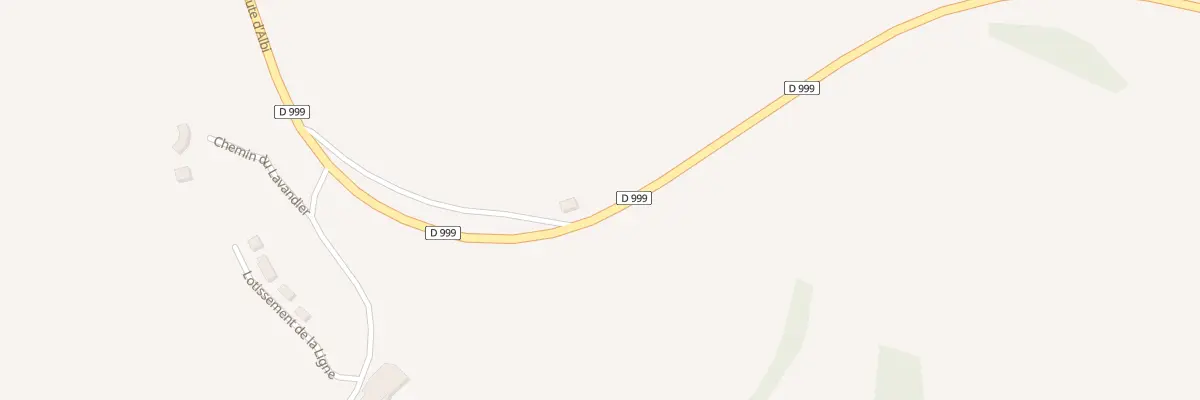 Plan du 7418 Rte d’Albi au Fraysse