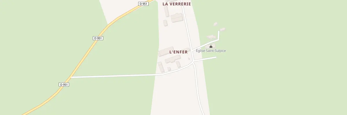 Plan du 31 L’Enfer à Ardenais